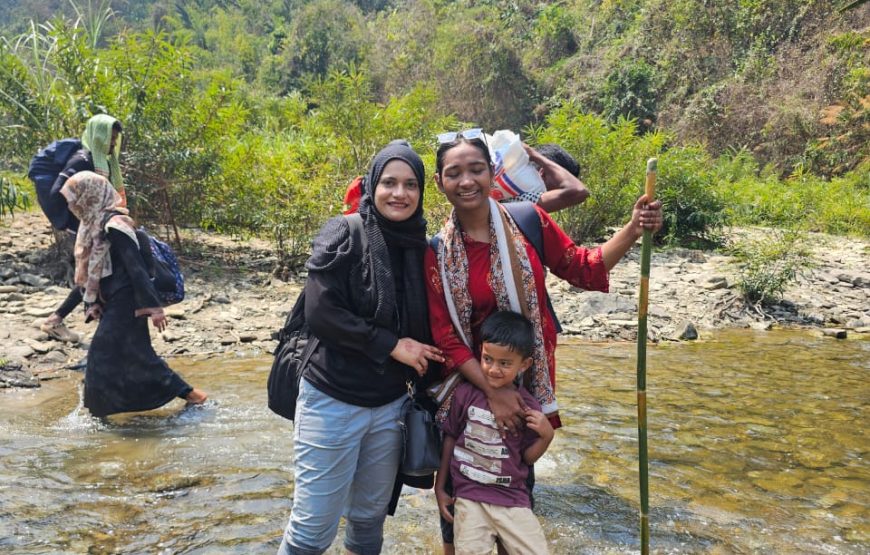 পাহাড়ি পথে রোমাঞ্চকর যাত্রায় নাফাখুম ভ্রমন