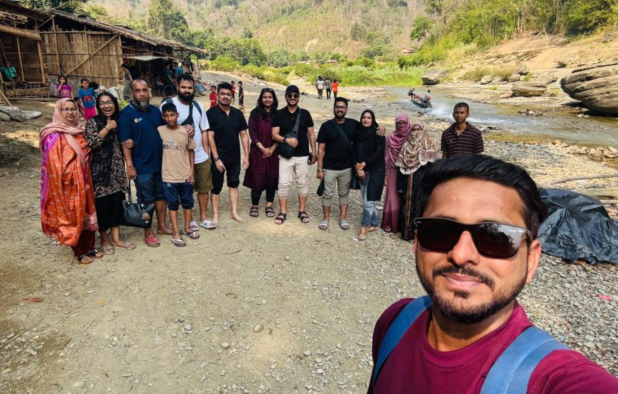 পাহাড়ি পথে রোমাঞ্চকর যাত্রায় নাফাখুম ভ্রমন